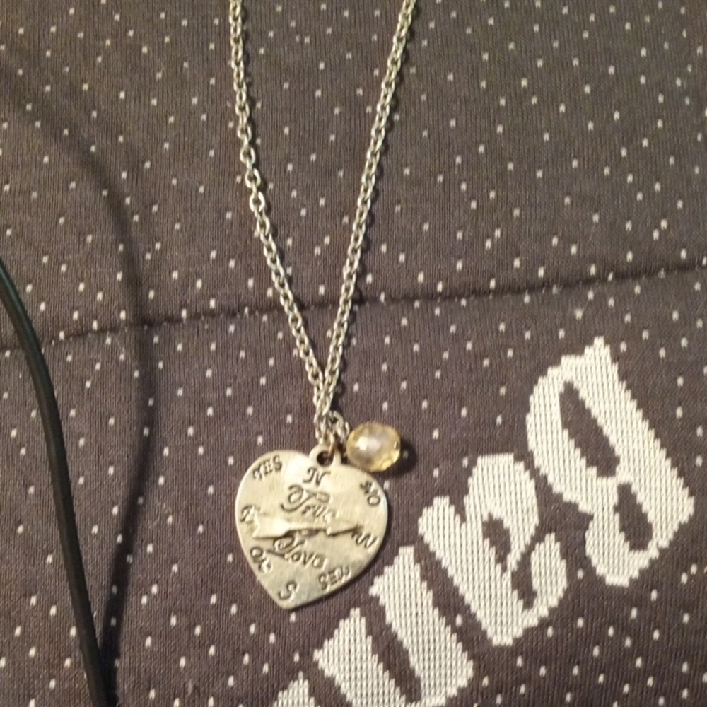 Silver Heart Pendant Necklace